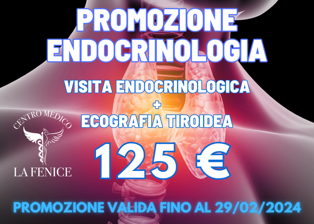 promozione visita endocrinologica con ecografia tiroidea